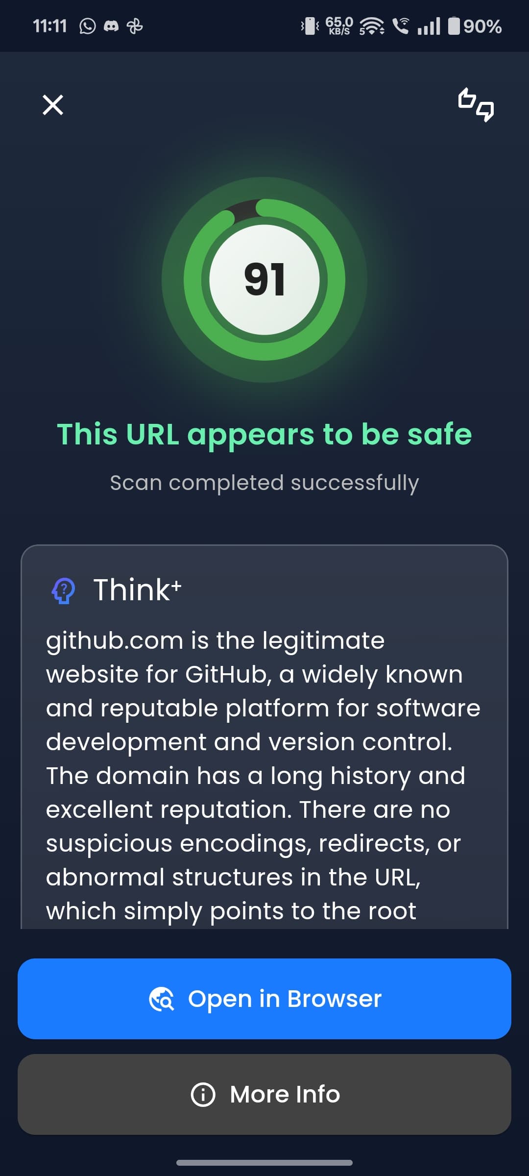 Phisguard real-time threat tracking interface